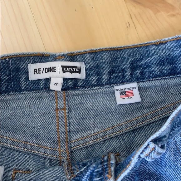 RE/DONE DENIM SHORTS! - Picture 3 of 4